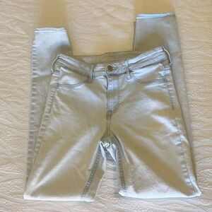 &Denim by H&M Jeans Womens Size 25 Skinny Regular Waist Ankle Length Light Wash